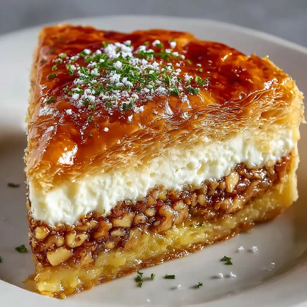 Greek Honey Pie Recipe - Recipe Image