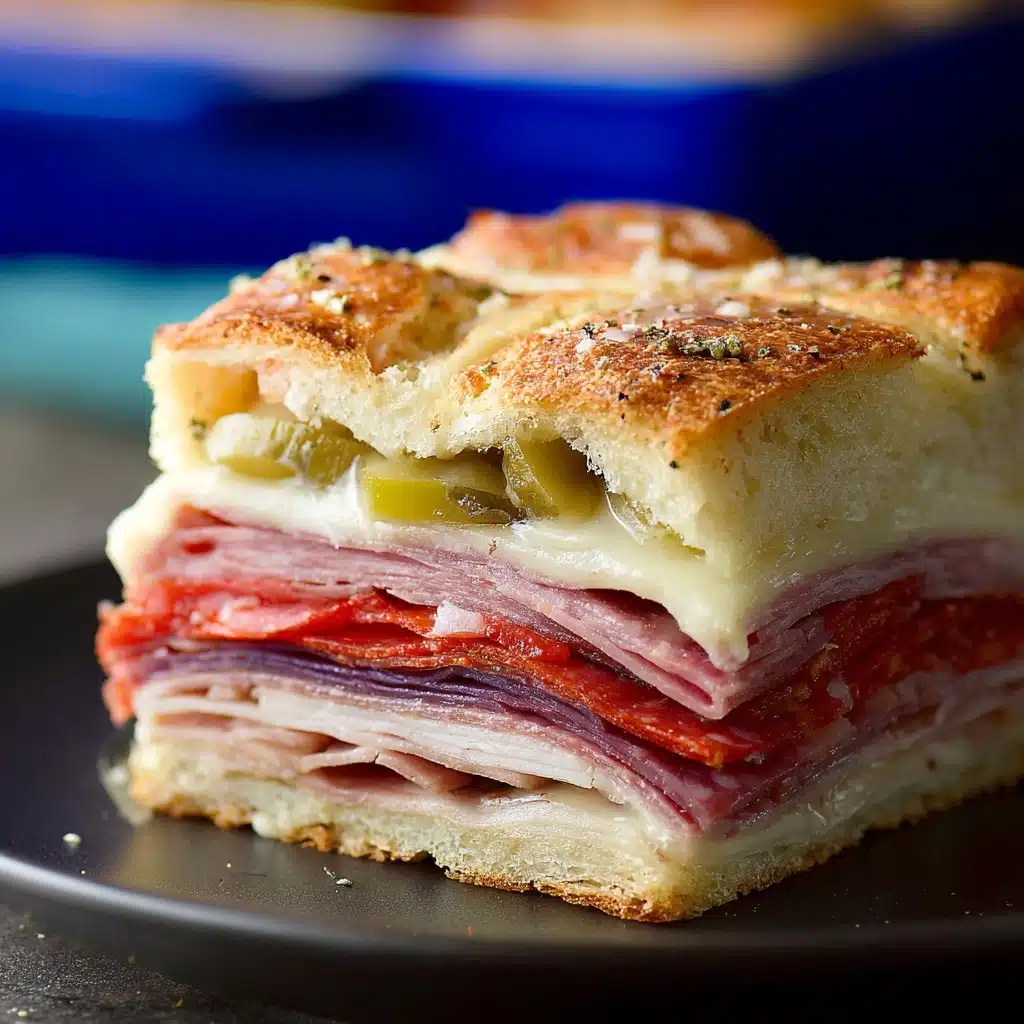 Hot Italian Sub Sliders Recipe - Recipe Image