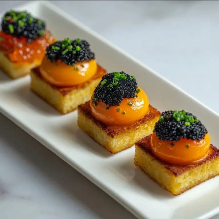 Caviar Egg Toast Recipe
