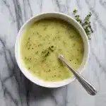 Diet Leek Soup with Thyme Recipe