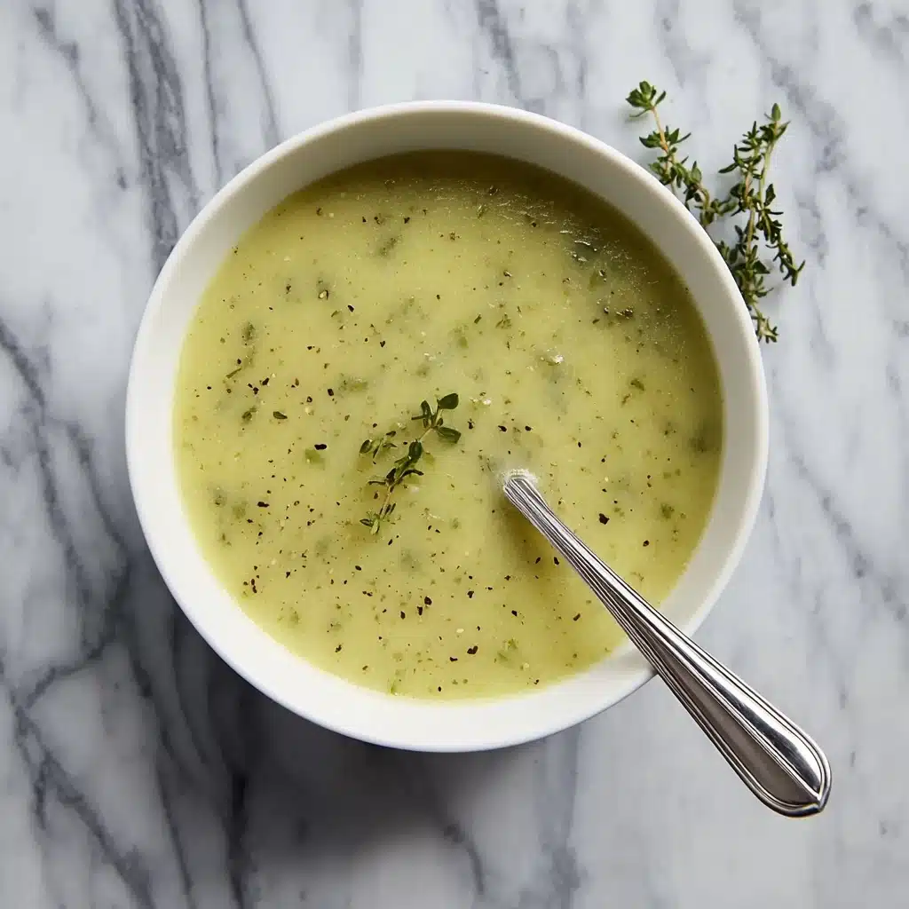 Diet Leek Soup with Thyme Recipe