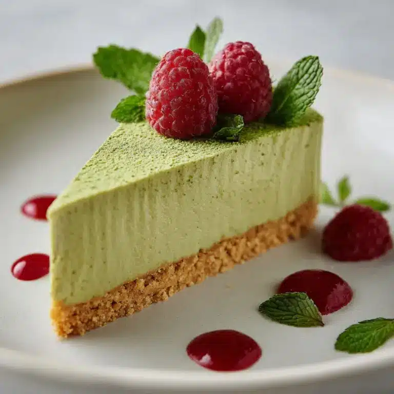 Original Matcha Japanese Cheesecake Recipe