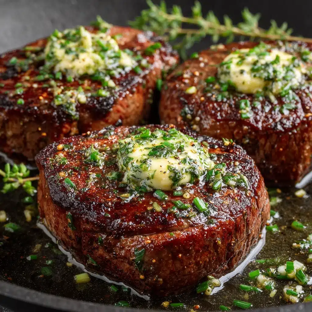 Pan Seared Steak with Garlic Butter Recipe - Recipe Image