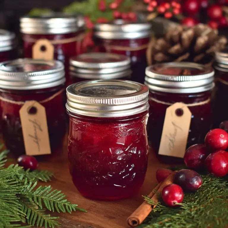 Spiced Christmas Jam Recipe