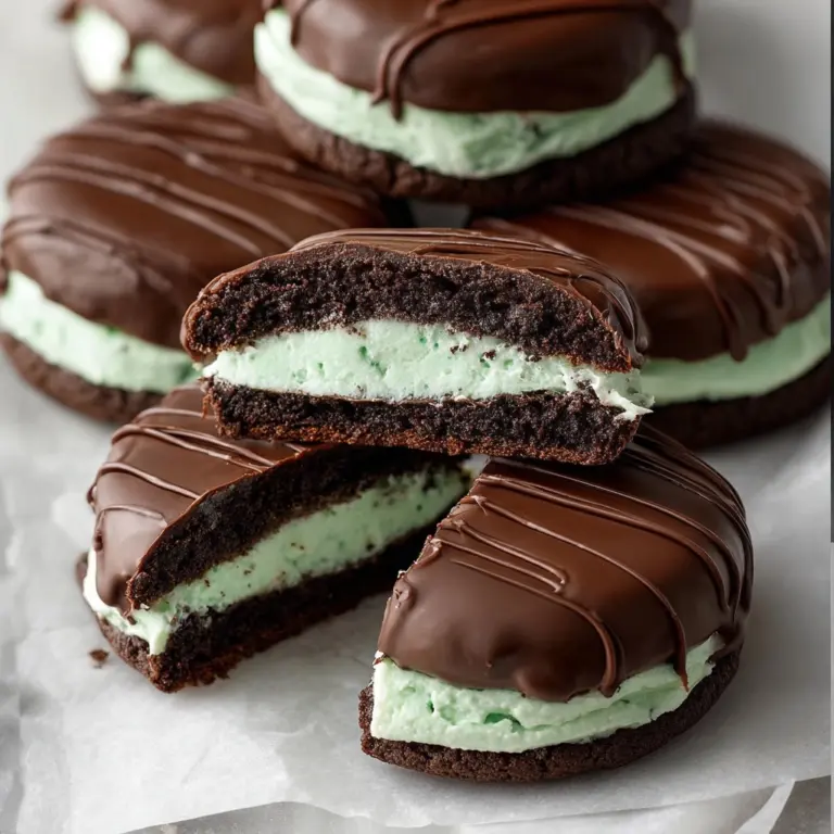 Chocolate Mint Cookies Recipe