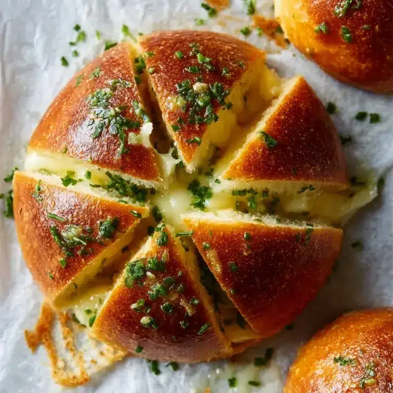 Korean Cream Cheese Garlic Bread Recipe