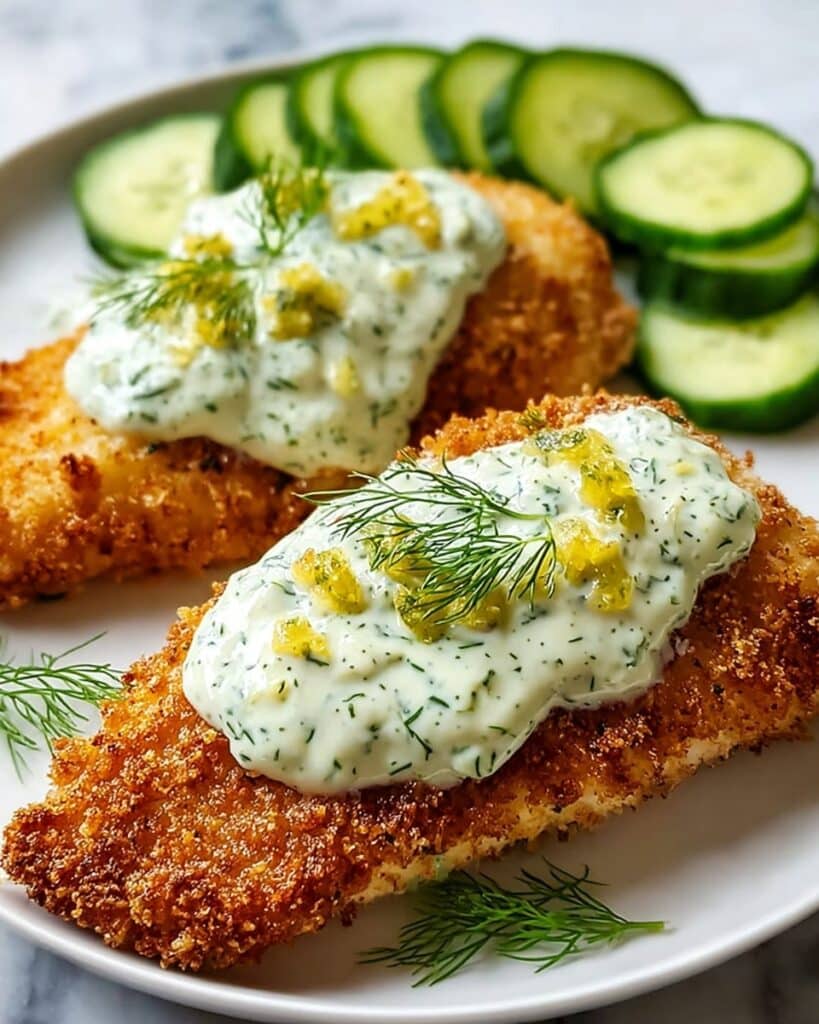 Crispy Dill Pickle Parmesan Chicken Recipe