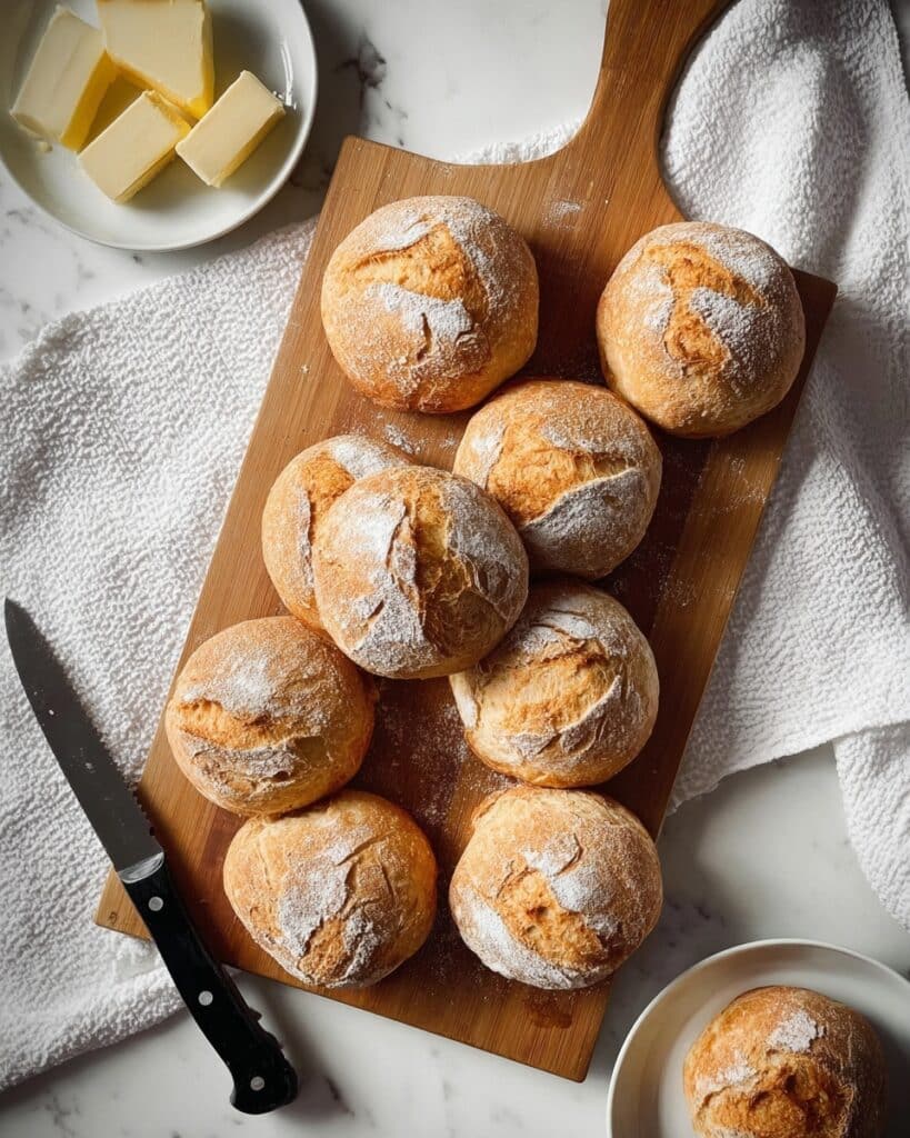 Rundstykker (Danish Breakfast Rolls) Recipe