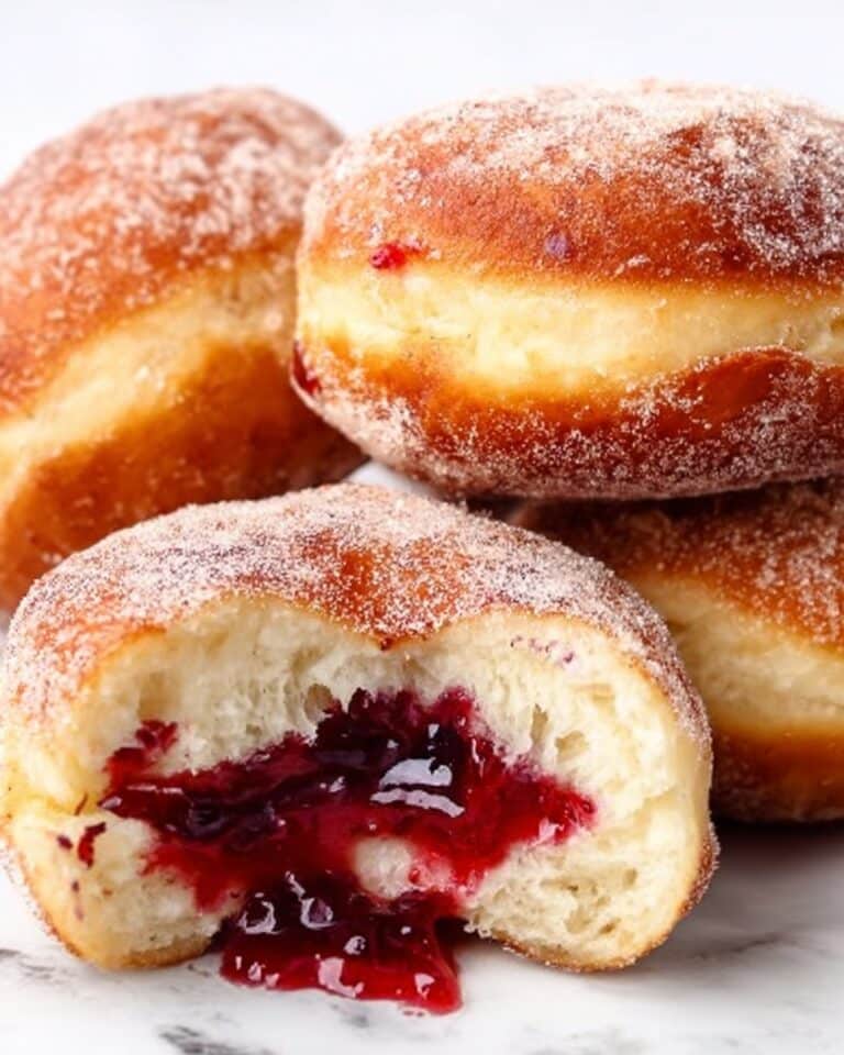 Sourdough Cream-Filled Doughnuts Recipe