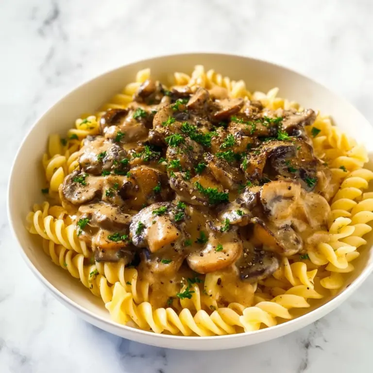 Mushroom Stroganoff Recipe