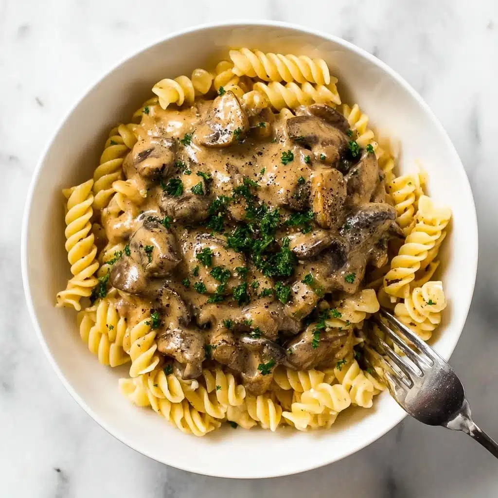 Mushroom Stroganoff Recipe - Recipe Image