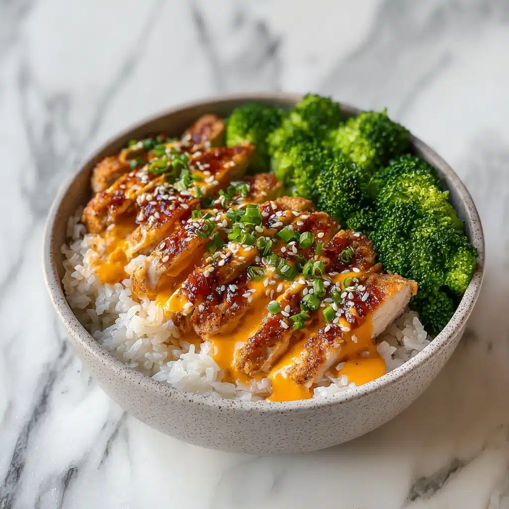 Sticky Chicken Bowls Recipe - Recipe Image
