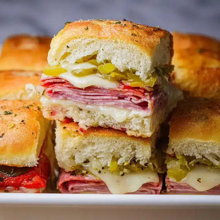 Hot Italian Sub Sliders Recipe