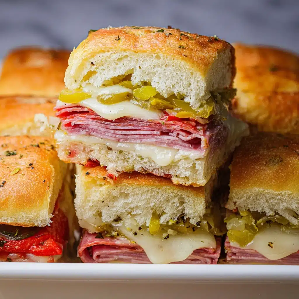 Hot Italian Sub Sliders Recipe