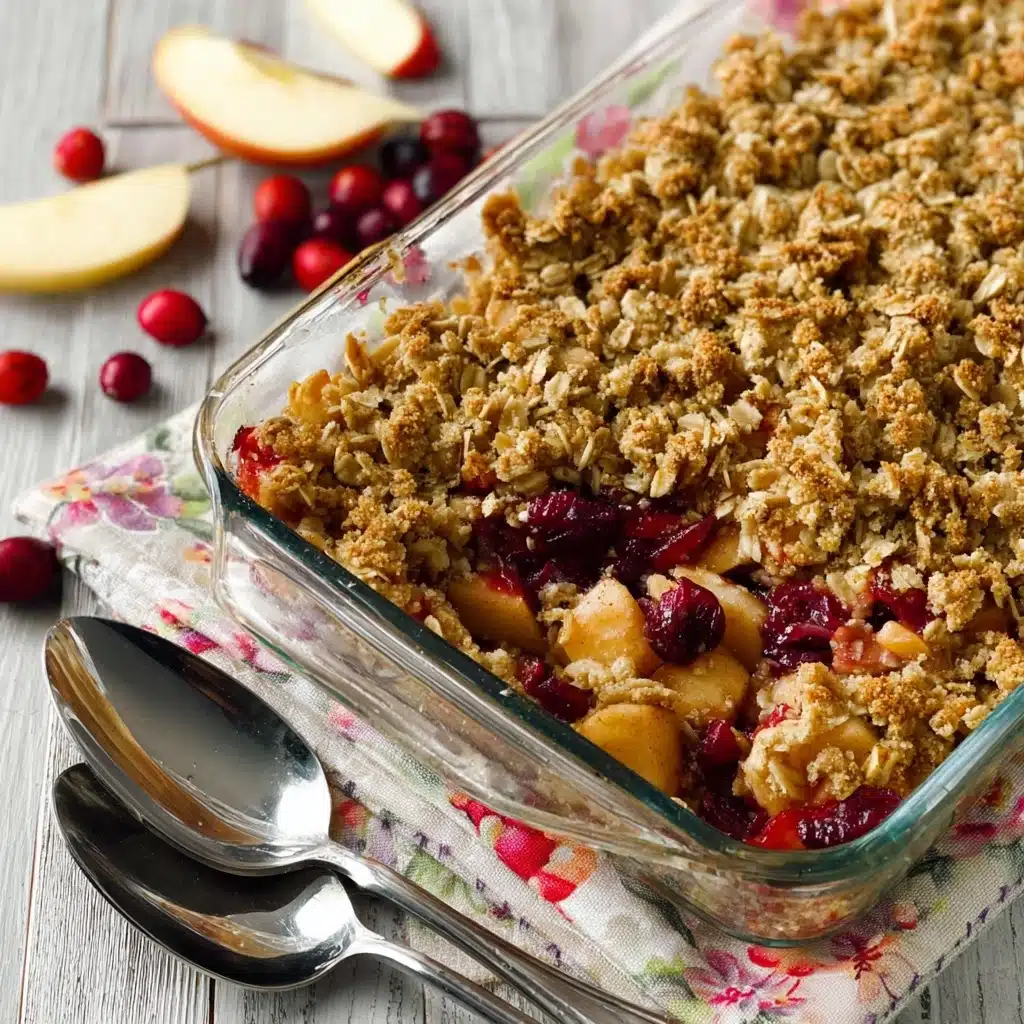 Cranberry Apple Baked Oatmeal Recipe