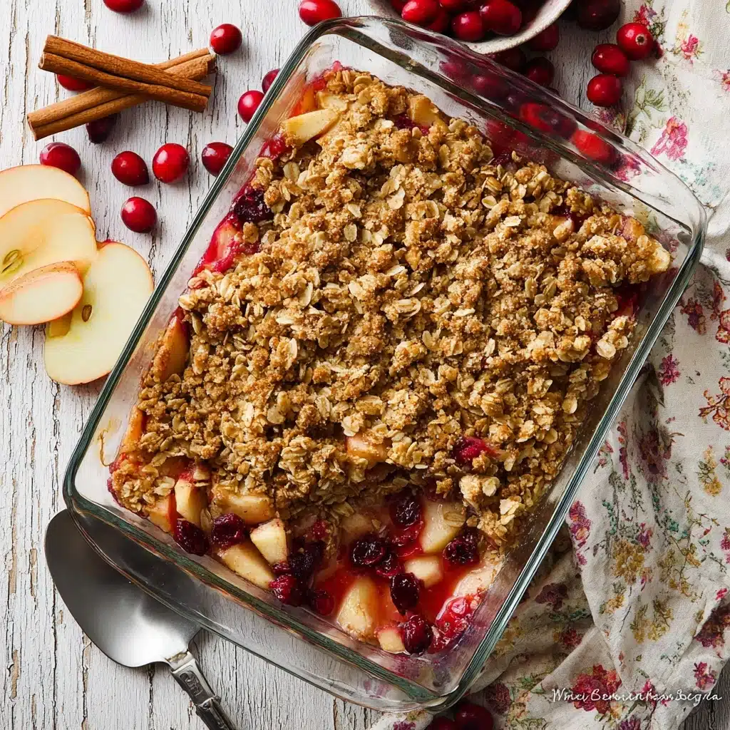Cranberry Apple Baked Oatmeal Recipe - Recipe Image