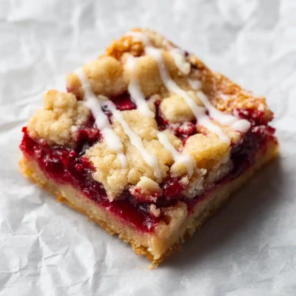 Cranberry Crumble Bars Recipe