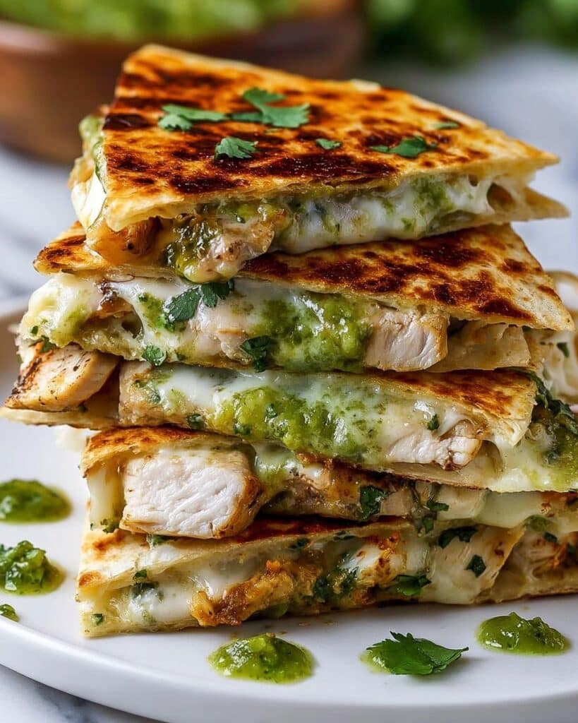 Chicken Avocado Quesadillas Recipe