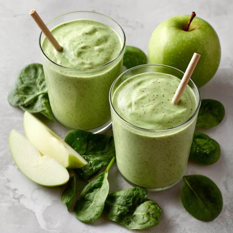 Spinach Apple Weight Loss Smoothie Recipe
