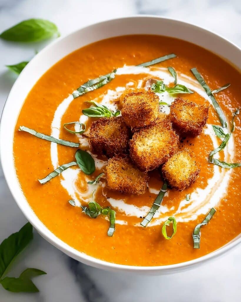 Comforting Roasted Tomato Soup and Grilled Cheese Recipe