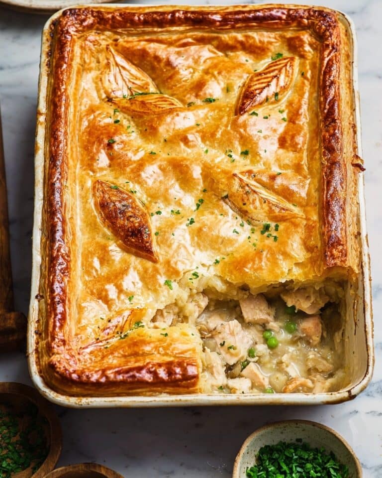 Chicken and Leek Pie Recipe