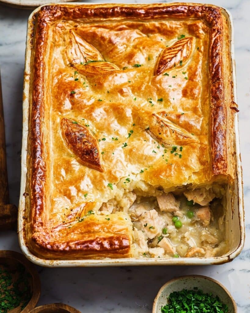 Chicken and Leek Pie Recipe