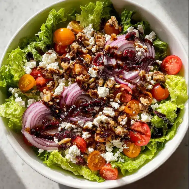Festive Greens Christmas Salad: 7 Flavors of Holiday Joy Recipe