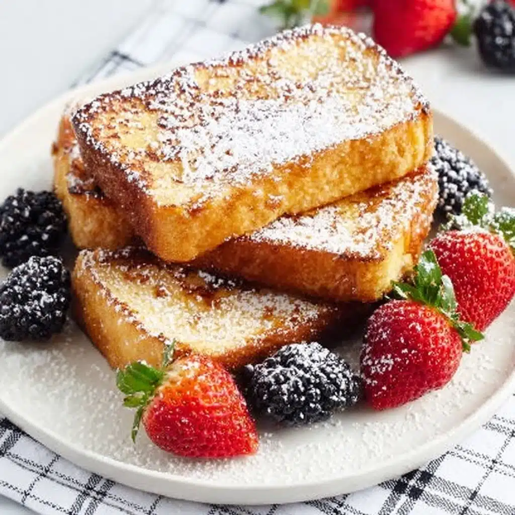 Pound Cake French Toast Recipe - Recipe Image