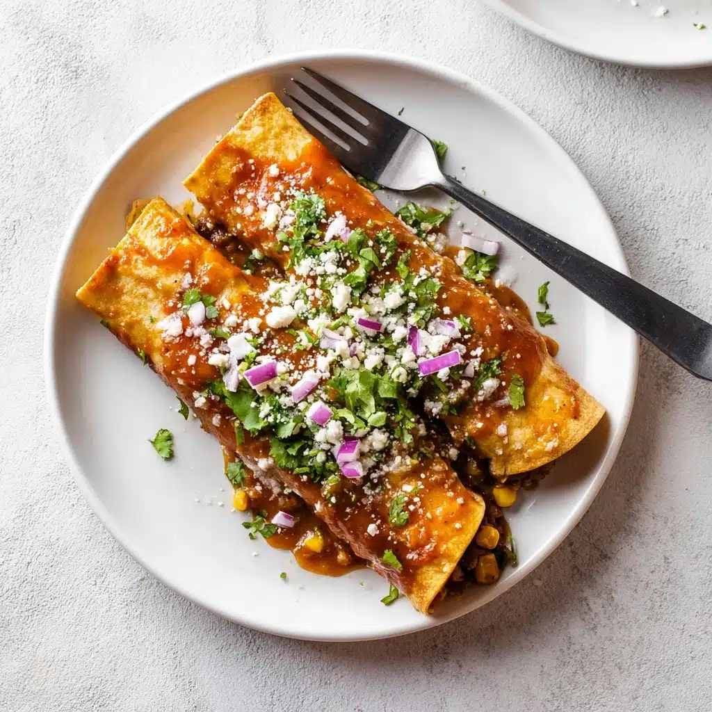 Easy Breakfast Enchiladas Recipe - Recipe Image