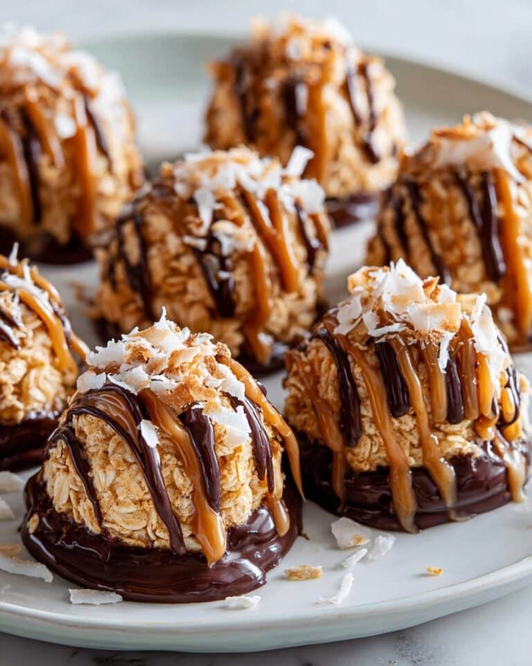 Samoa Truffles: A Decadent Coconut-Caramel Chocolate Delight Recipe