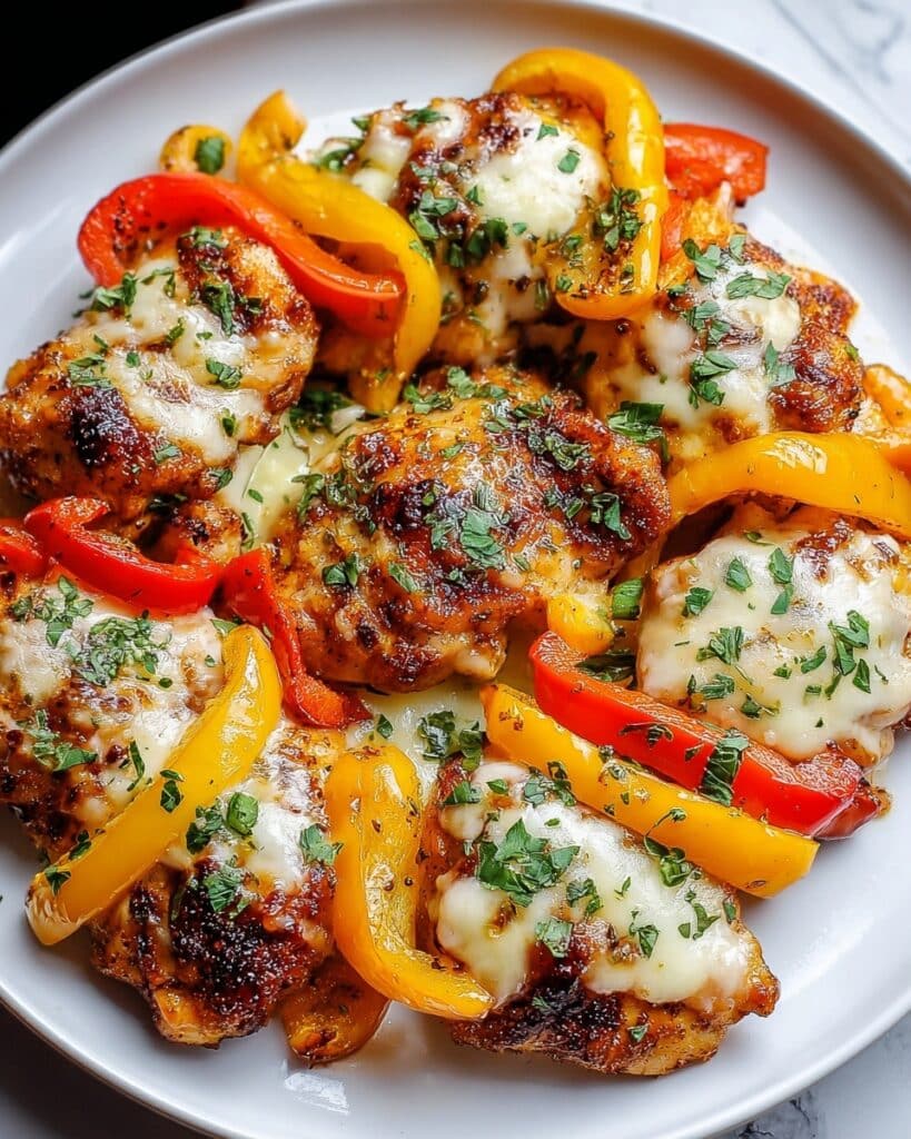 Cajun Chicken with Bell Peppers Recipe
