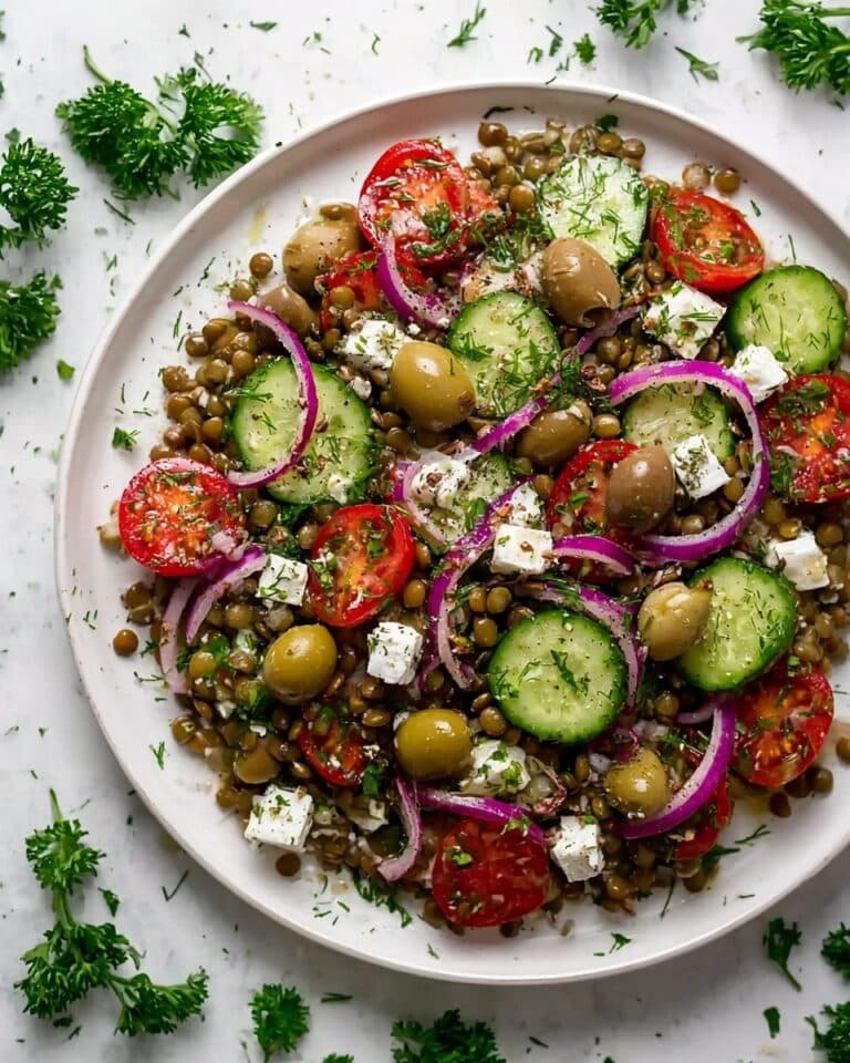 Mediterranean Lentil Salad Recipe