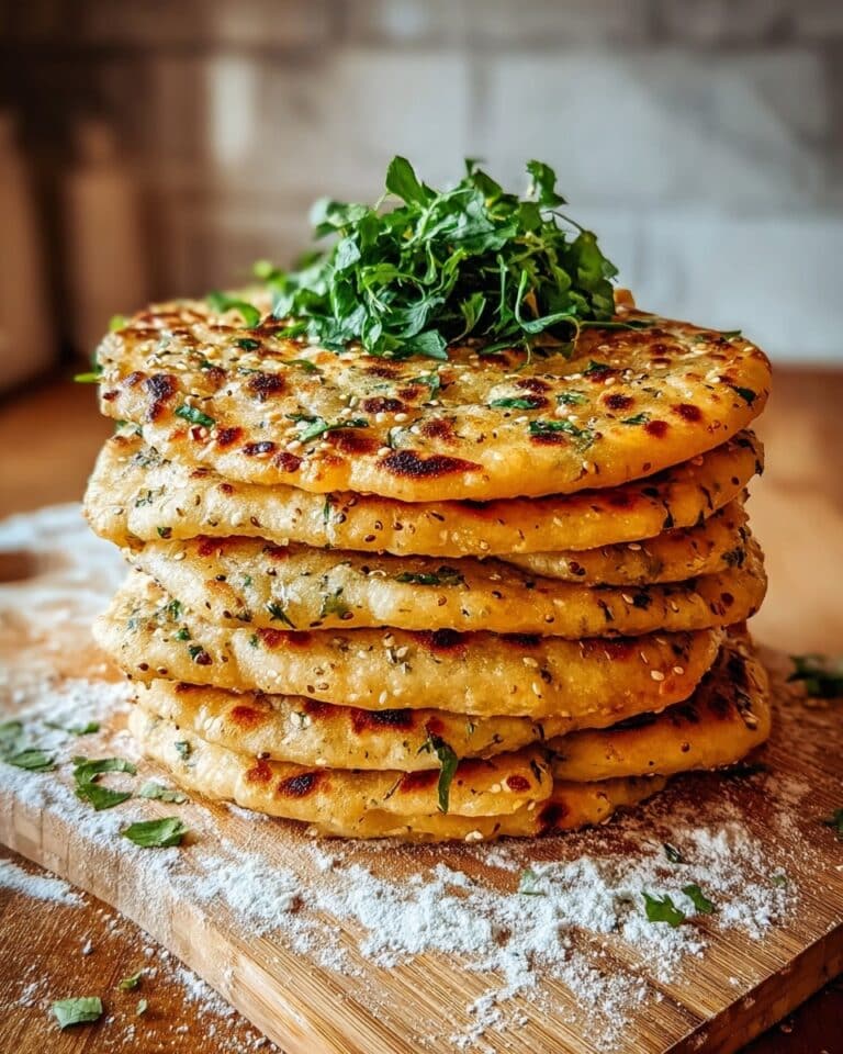 Irresistibly Easy High-Protein Red Lentil Flatbread Recipe