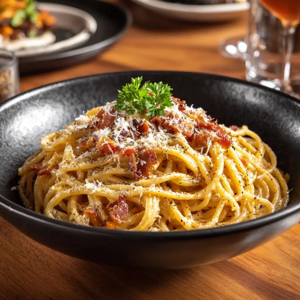 Classic Bacon Carbonara Pasta (Quick & Easy) Recipe