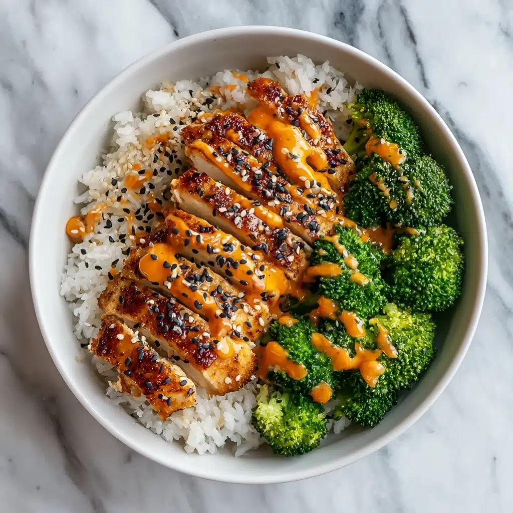 Sticky Chicken Bowls Recipe