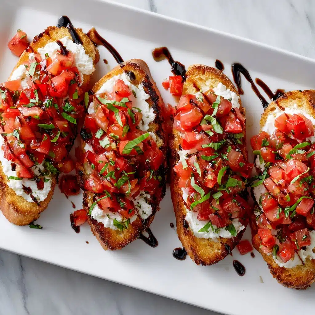 Classic Italian Bruschetta Recipe - Recipe Image