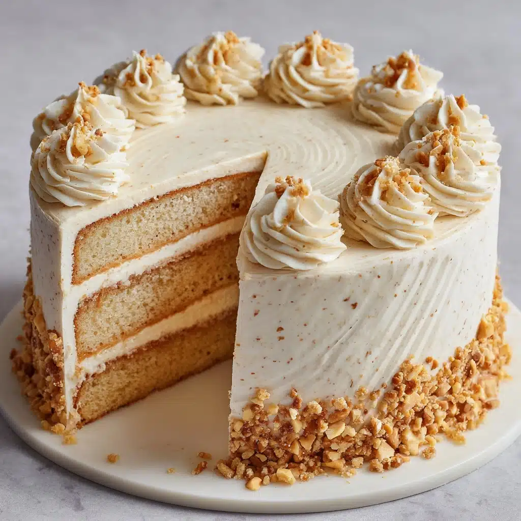 Maple Toffee Cake Recipe