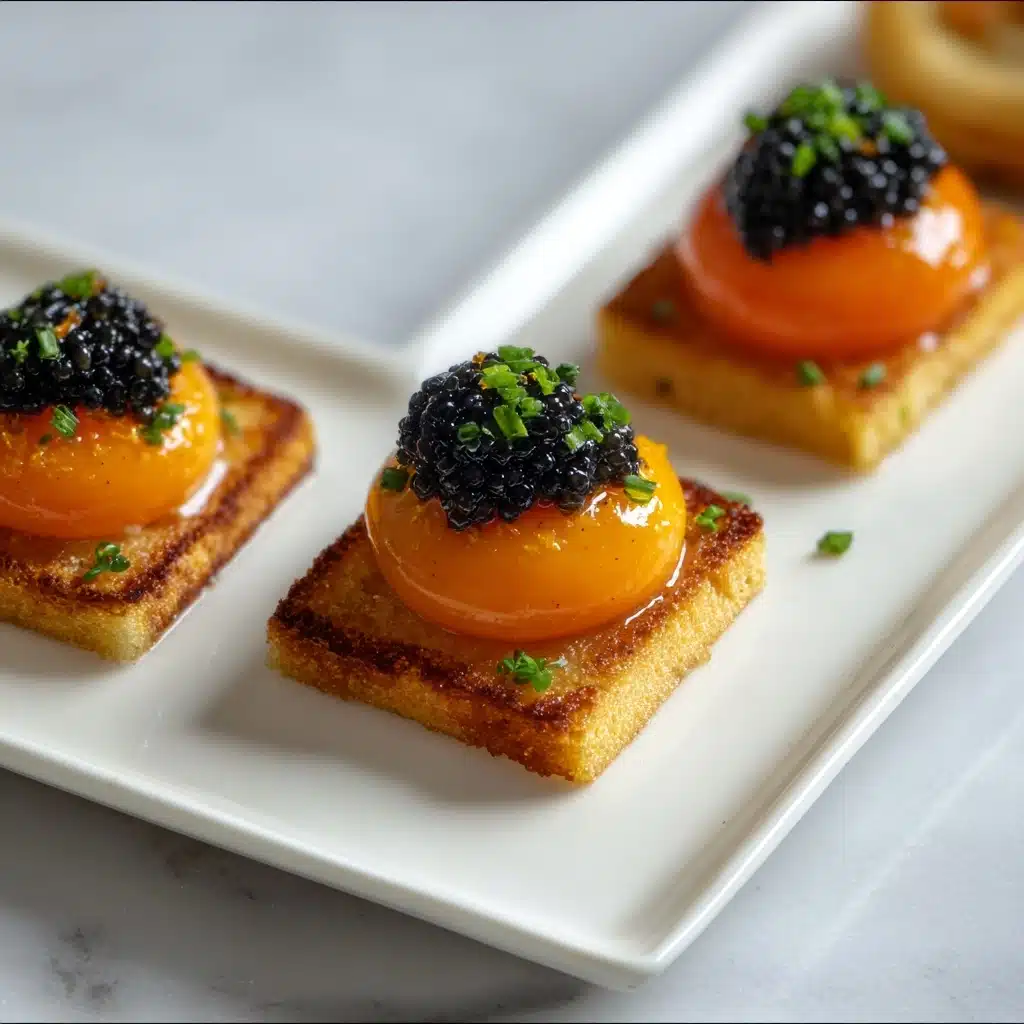 Caviar Egg Toast Recipe - Recipe Image