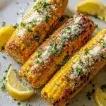 Butter Garlic Parmesan Corn on the Cob Recipe