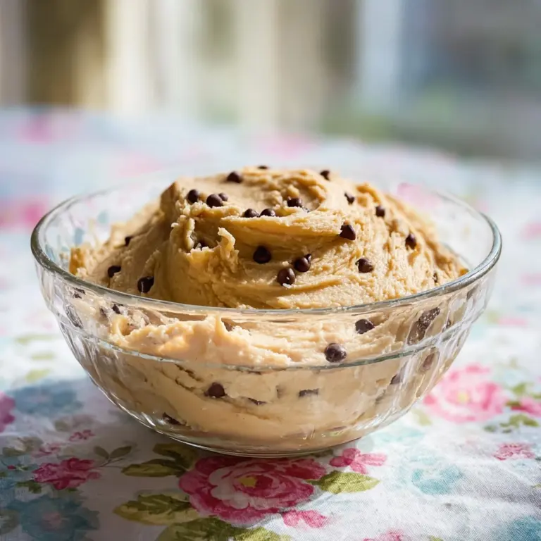 Chickpea "Cookie Dough" Recipe