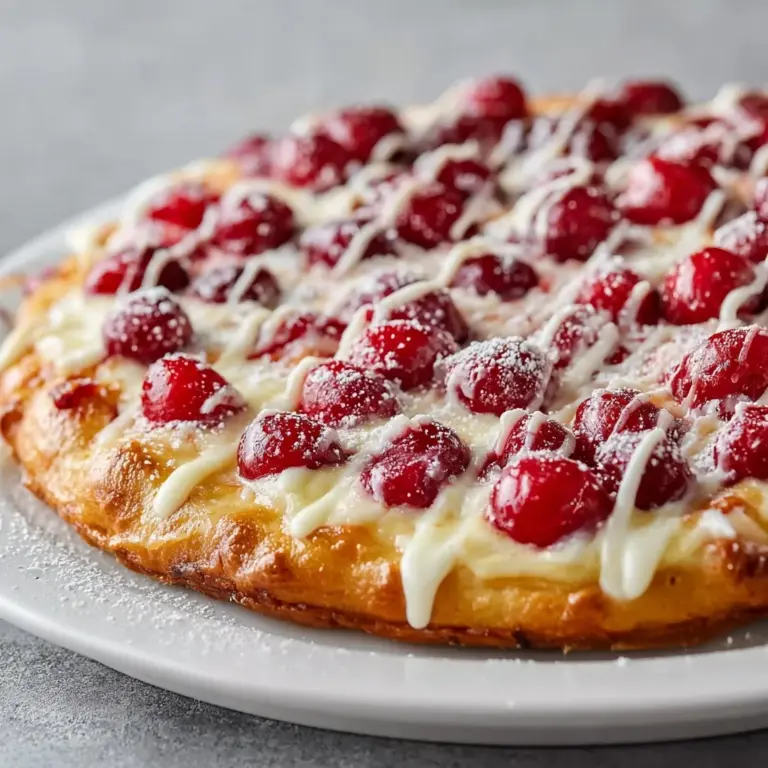 Pizza Hut Cherry Dessert Pizza Recipe