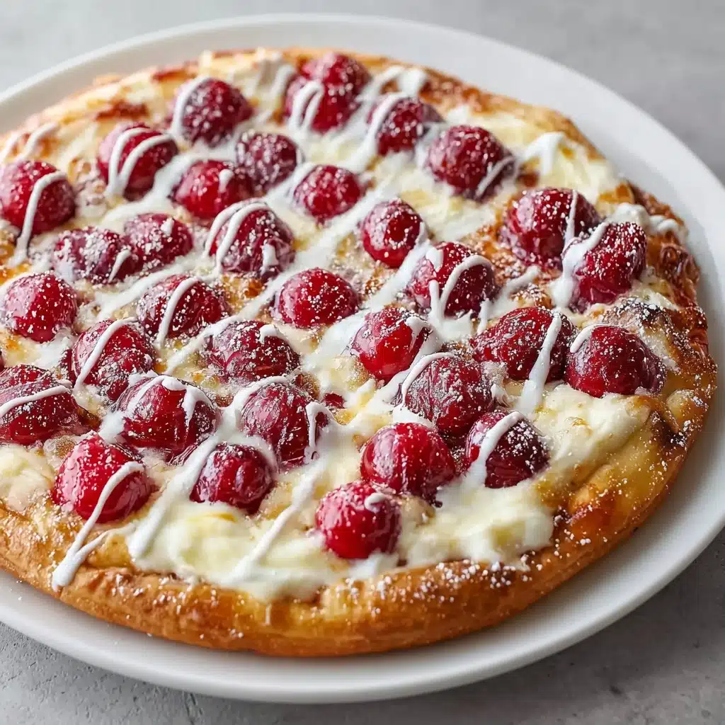 Pizza Hut Cherry Dessert Pizza Recipe - Recipe Image