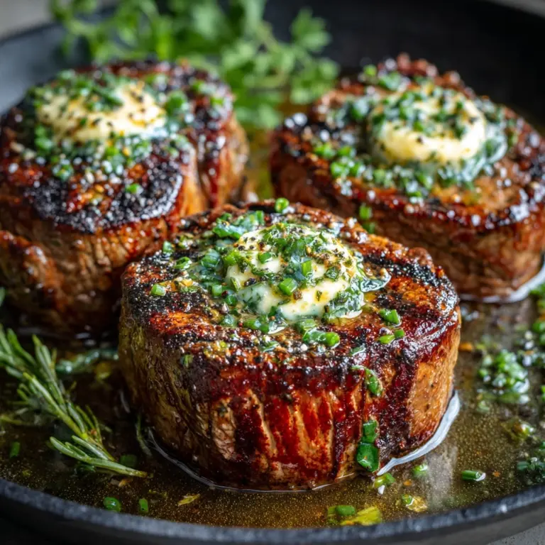 Pan Seared Steak with Garlic Butter Recipe