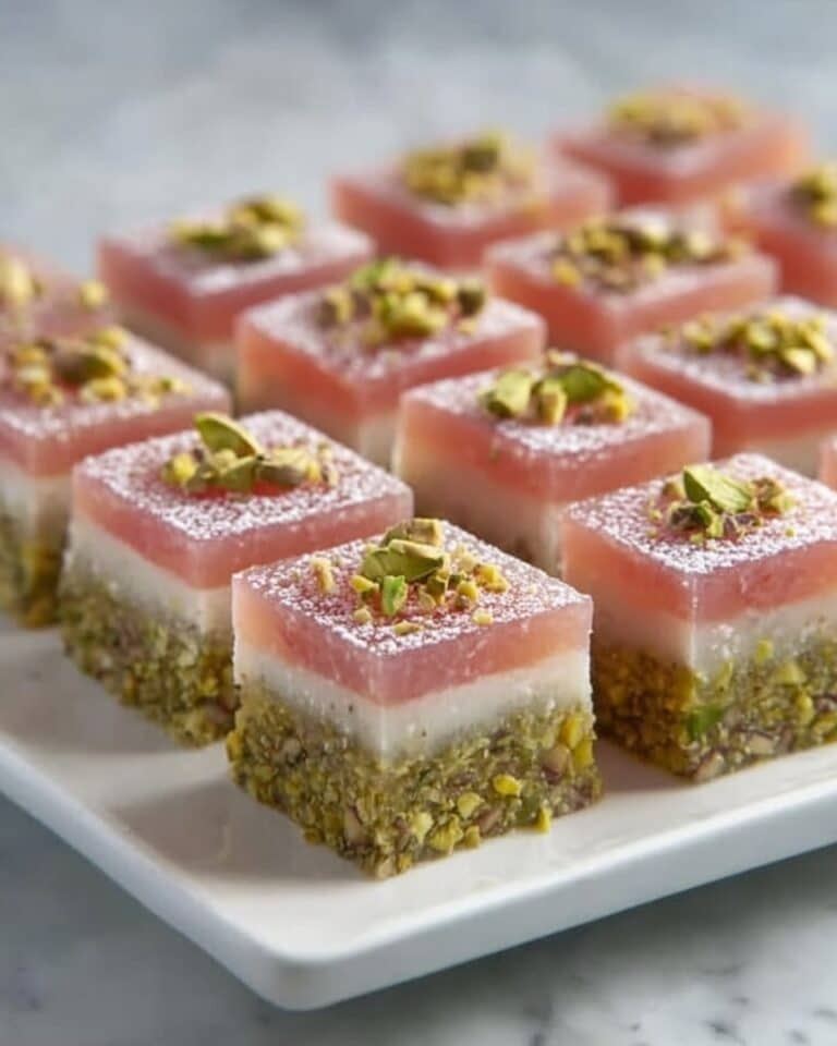 Turkish Delight with Rosewater and Pistachios (Lokum) Recipe