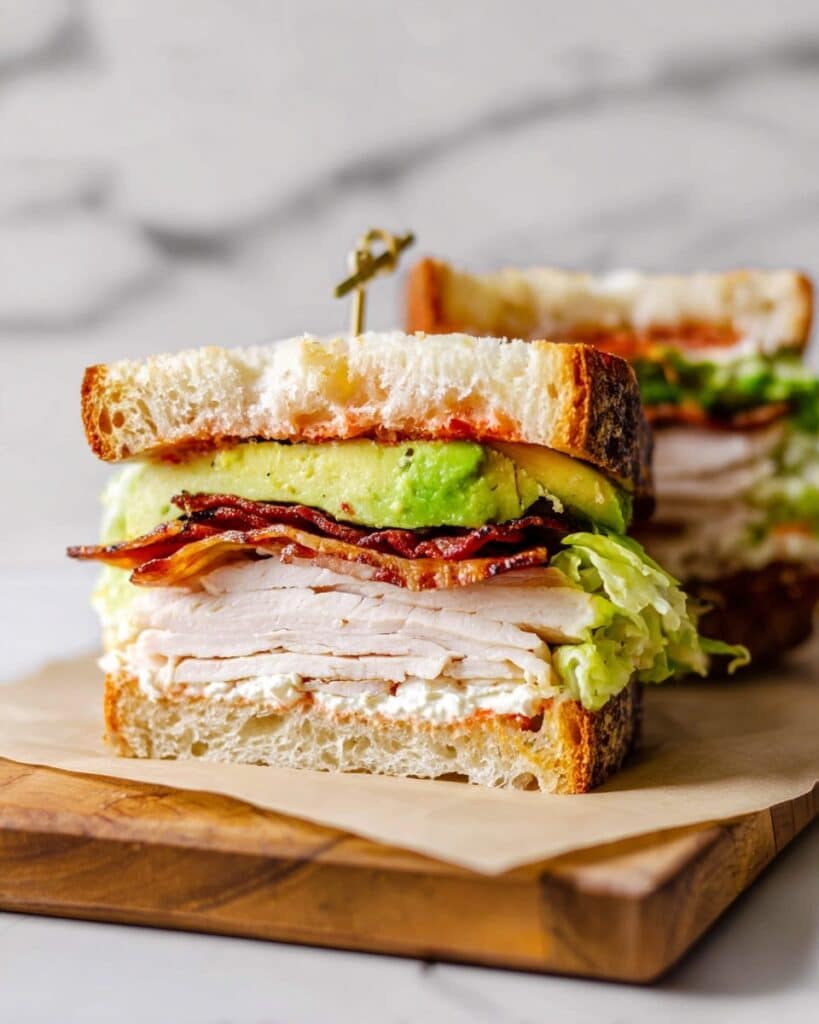 Easy Turkey Club Sandwich Recipe