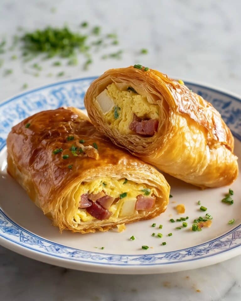 Sausage Egg Breakfast Roll-Ups Recipe