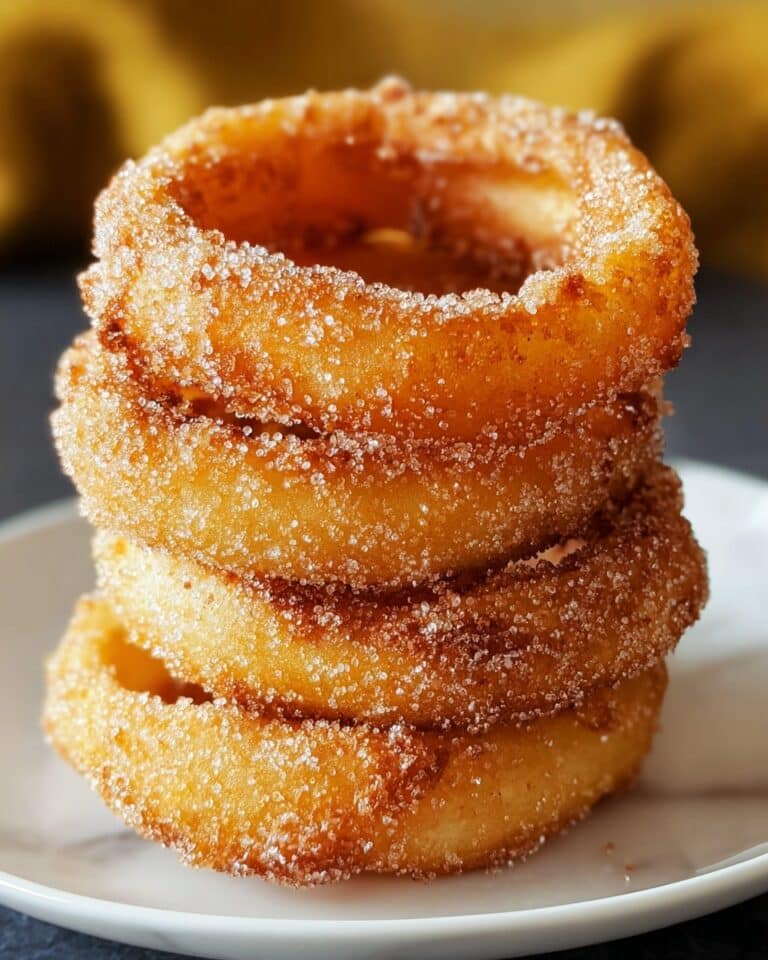 Fried Cinnamon Apple Rings Recipe
