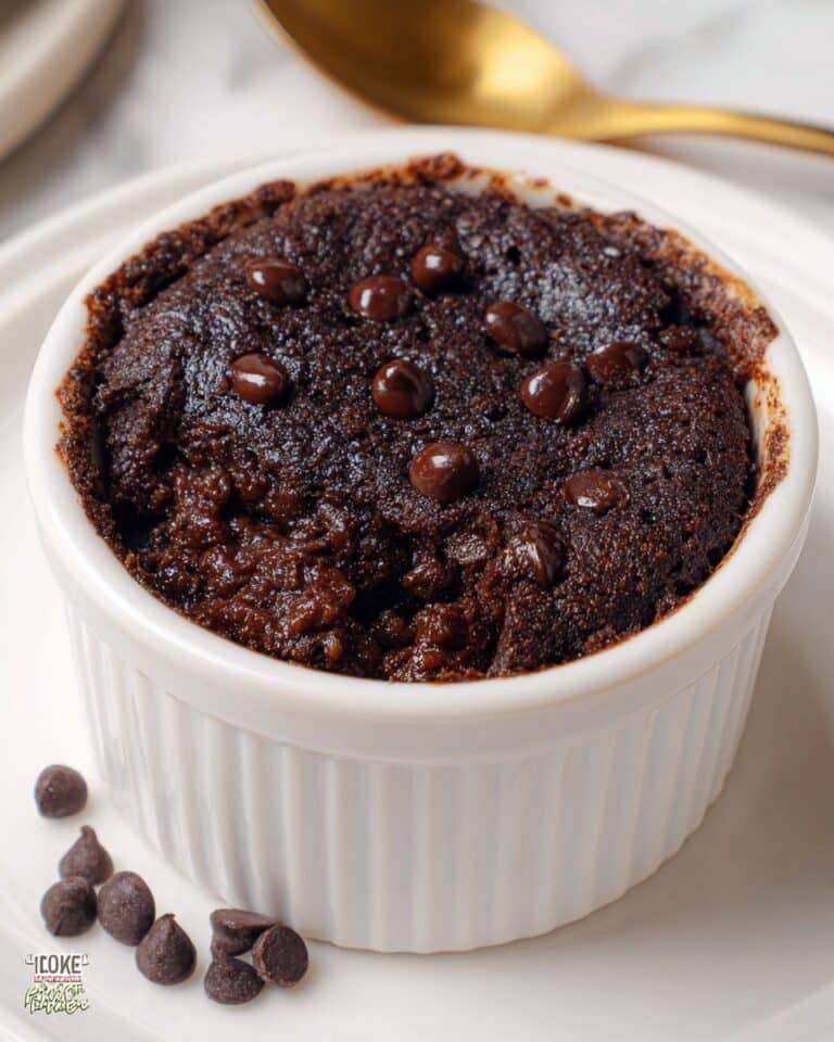 Air Fryer Eggless Vegan Chocolate Mug Cake Recipe