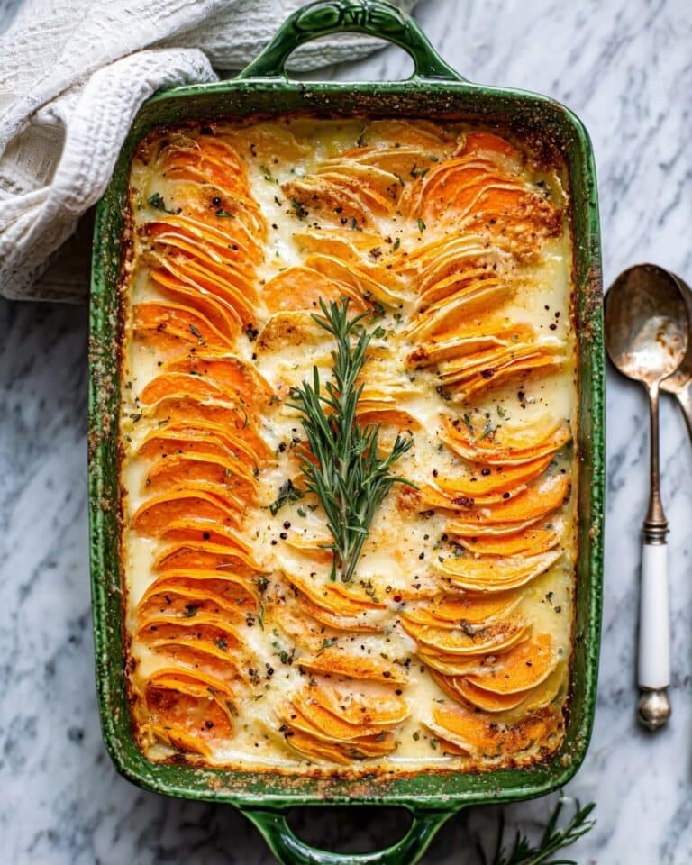Sage Butternut Squash Gratin Recipe