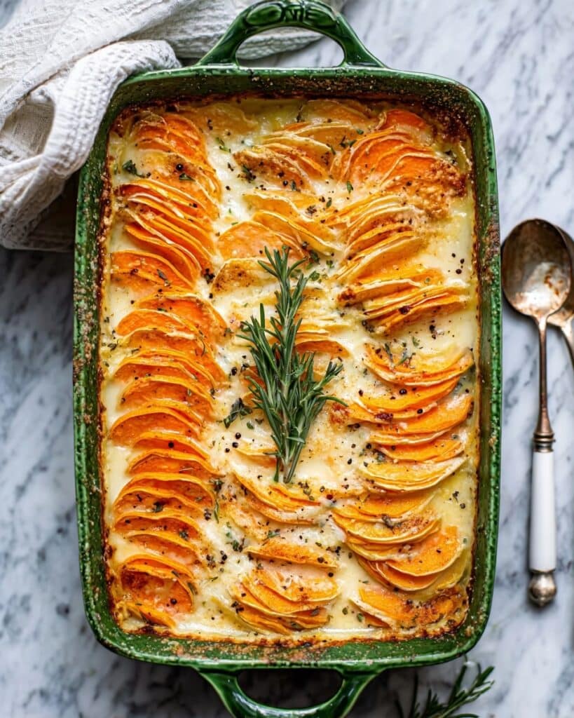 Sage Butternut Squash Gratin Recipe